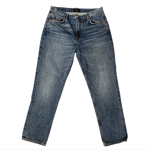 GRLFRND Denim - GRLFRND Tapered Leg Mother Jeans